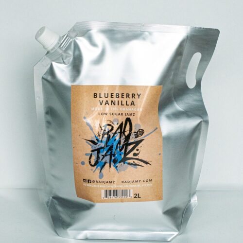 Rad Jamz - Blueberry Vanilla Jam 2L