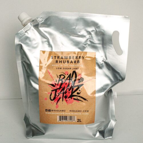 Rad Jamz - Strawberry Rhubarb Jam 2L